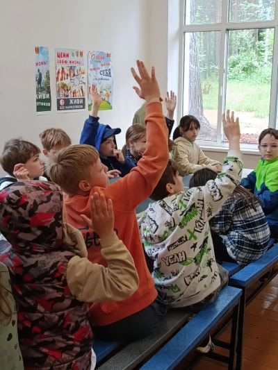 ВЫЕЗД В ДЕТСКИЙ ЛАГЕРЬ "ЧАЙКА"