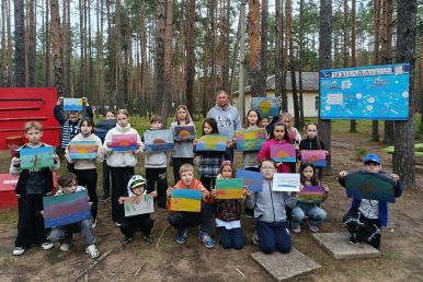 ВЫЕЗД В ДЕТСКИЙ ЛАГЕРЬ 