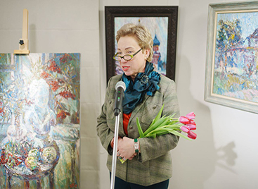 ПРЕЗЕНТАЦИЯ ВЫСТАВКИ ИРИНЫ РУДЕНКО<br> «ЕЩЕ ОДИН ВЕЛИКОЛЕПНЫЙ ДЕНЬ…»