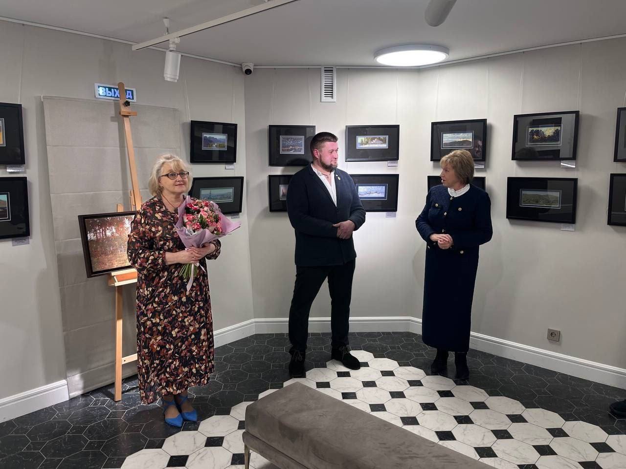 В МУЗЕЕ СОСТОЯЛАСЬ ПРЕЗЕНТАЦИЯ<br> ВЫСТАВКИ "БОЛЬШАЯ РОССИЯ - В МАЛЕНЬКОМ ФОРМАТЕ"